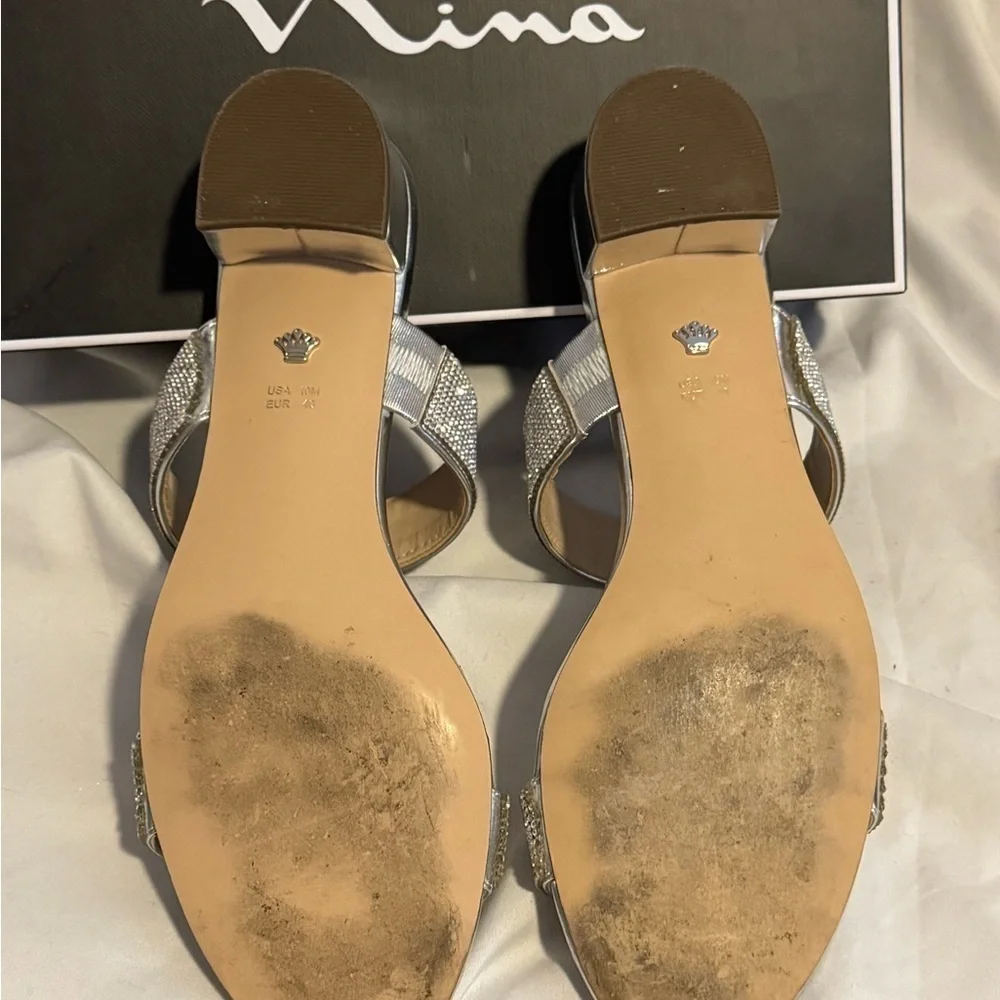 Nina Women's Metallic Sandal